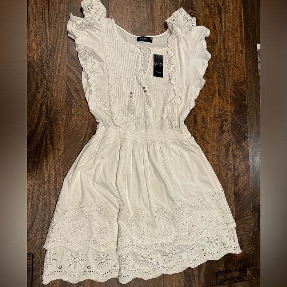 Lauren Ralph Lauren Dresses & Skirts - Lauren Ralph Lauren White Beautiful Dress